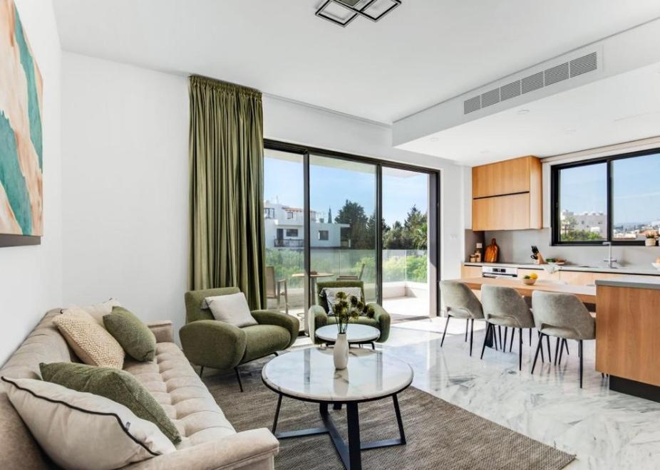 Olive Shared Pool Apartments Пафос Экстерьер фото